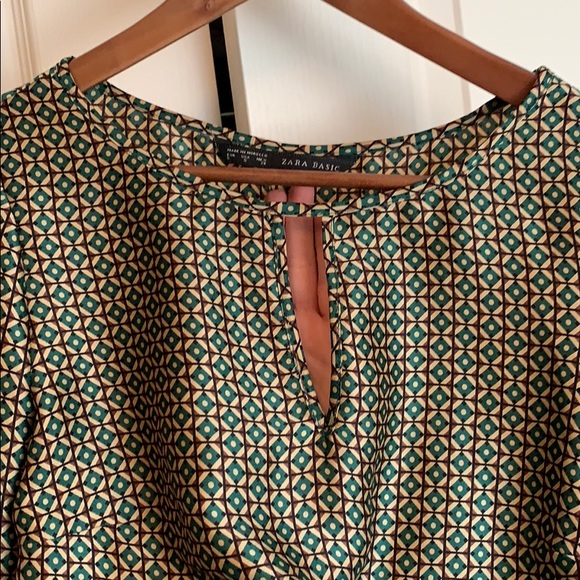 Zara casual patterned dress size small - Picture 9 of 9